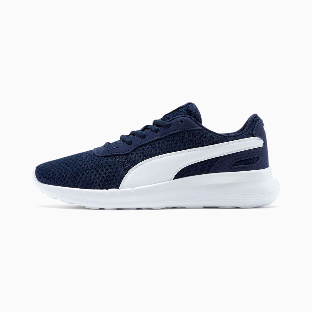 Puma ST Activate Lány Sportcipő - Sötétkék/Fehér ( Hungary - XAVND2478 )